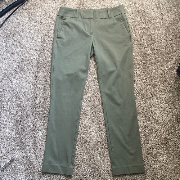 Loft pants size 2 in green - Picture 2 of 6